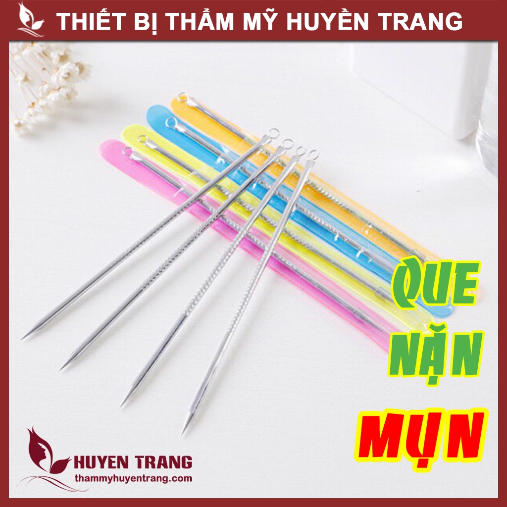 Cây Lấy Mụn 2 Đầu Dài 12cm (Que Nặn Mụn, Dụng Cụ Nặng Mụn Đầu Đen, Mụn Trứng Cá) Thẩm Mỹ Huyền Trang