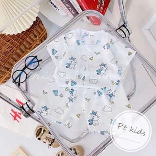 SET 5 BỘ CỘC LANH LỤA CHO BÉ GÁI 3 ĐẾN 9KG