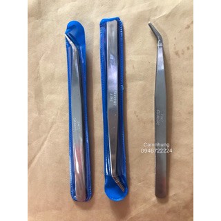 NHÍP XỎ CHỈ MÁY VẮT SỔ: MŨI THẲNG VÀ MŨI CONG