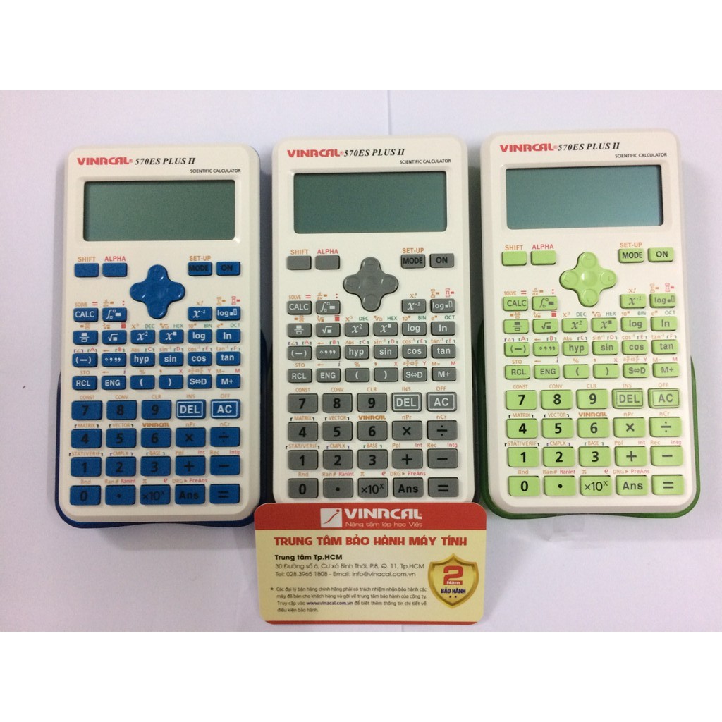 Máy tính Vinacal 570ES Plus 2 (Hàng Chính Hãng)