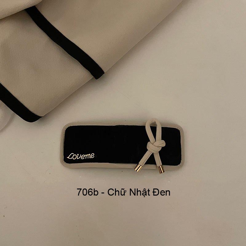 (0706) Cặp Tóc Tont Be Cổ Điển Nhẹ Nhàng Hàn Quốc