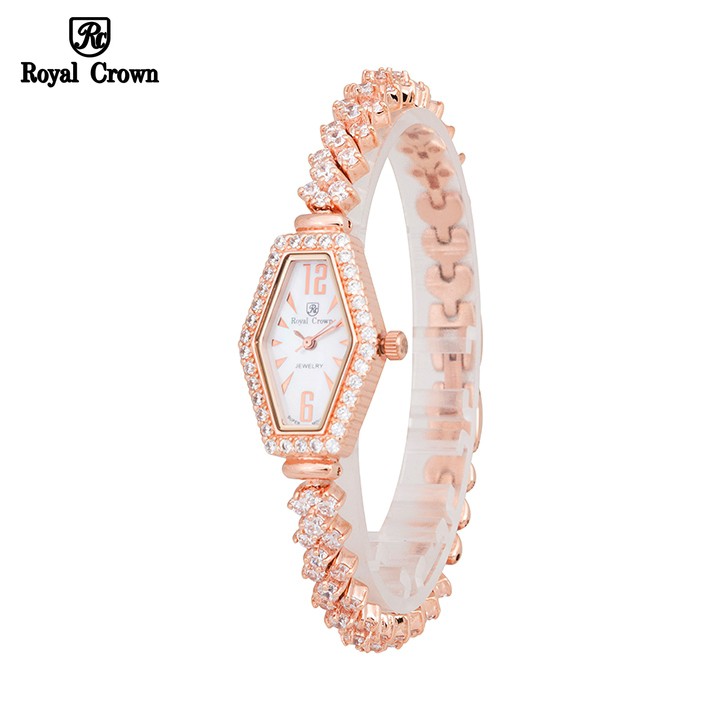 Đồng Hồ Nữ Chính Hãng Royal Crown 63810 Dây Đá