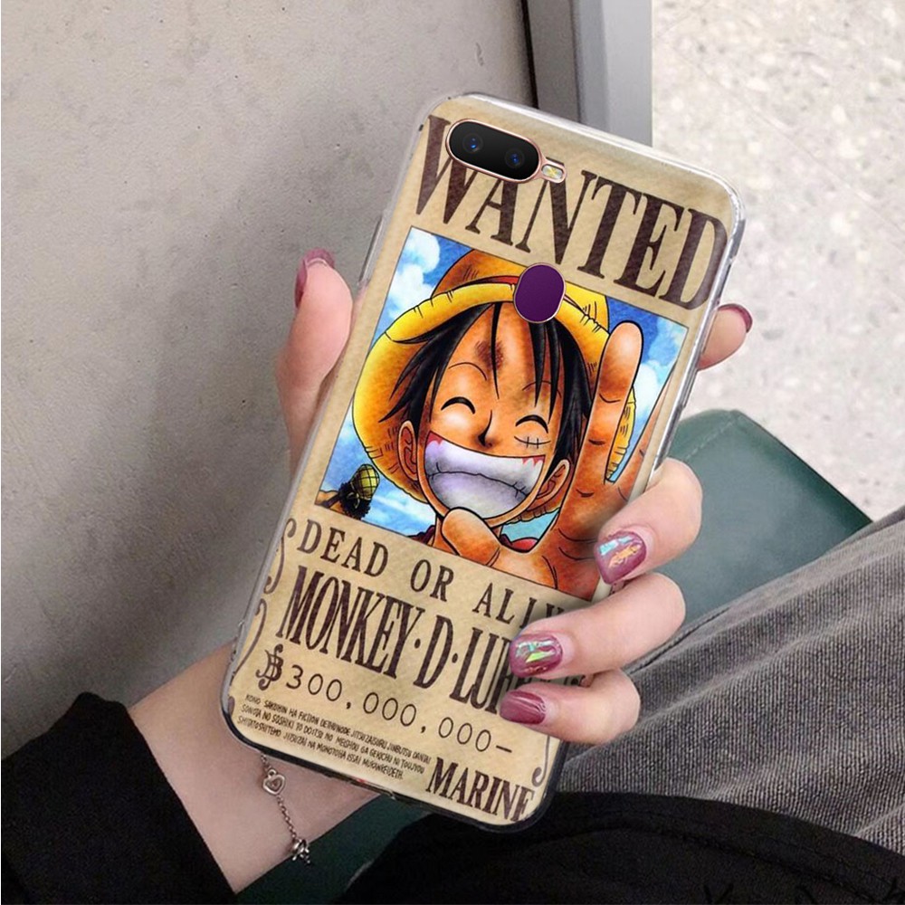 Ốp điện thoại dẻo trong suốt in họa tiết anime One Piece cho LG G5 G6 G7 G8 THINQ K9 K11 V20 V30 V30S V35 V40 Q60 VA6