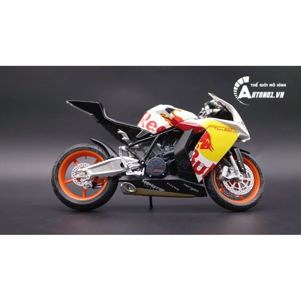 MÔ HÌNH XE KTM RC8 ĐỘ REDBULL - ĐỘ MÂM AUTONO1 D167