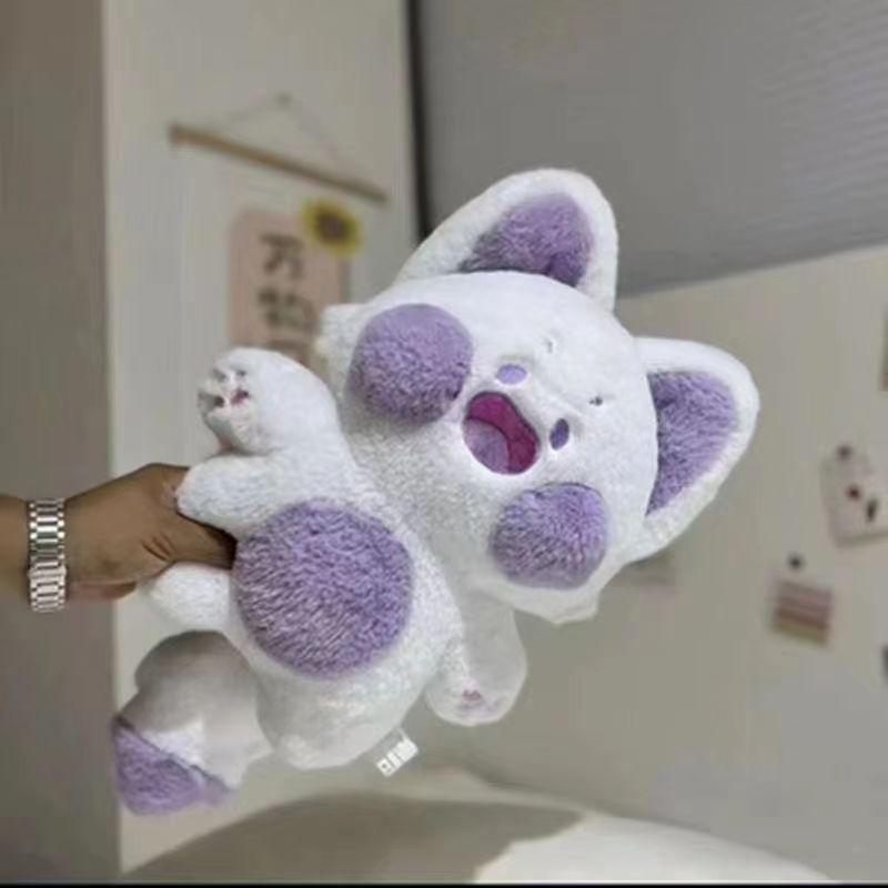 Gấu bông mèo racoon dudu meow- thú nhồi bông Tuscany DuDu 40cm NEOCI