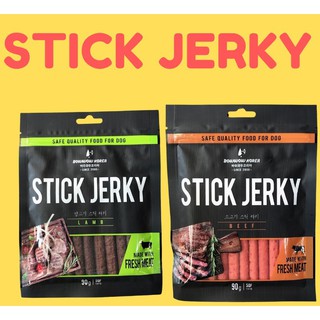 Thịt bò que/ cừu que cho chó Snack Stick Jerky Bowwow 90g