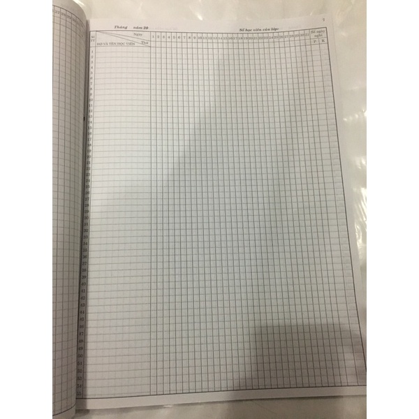 Sổ Gọi Tên Và Ghi Điểm GDTX và THPT