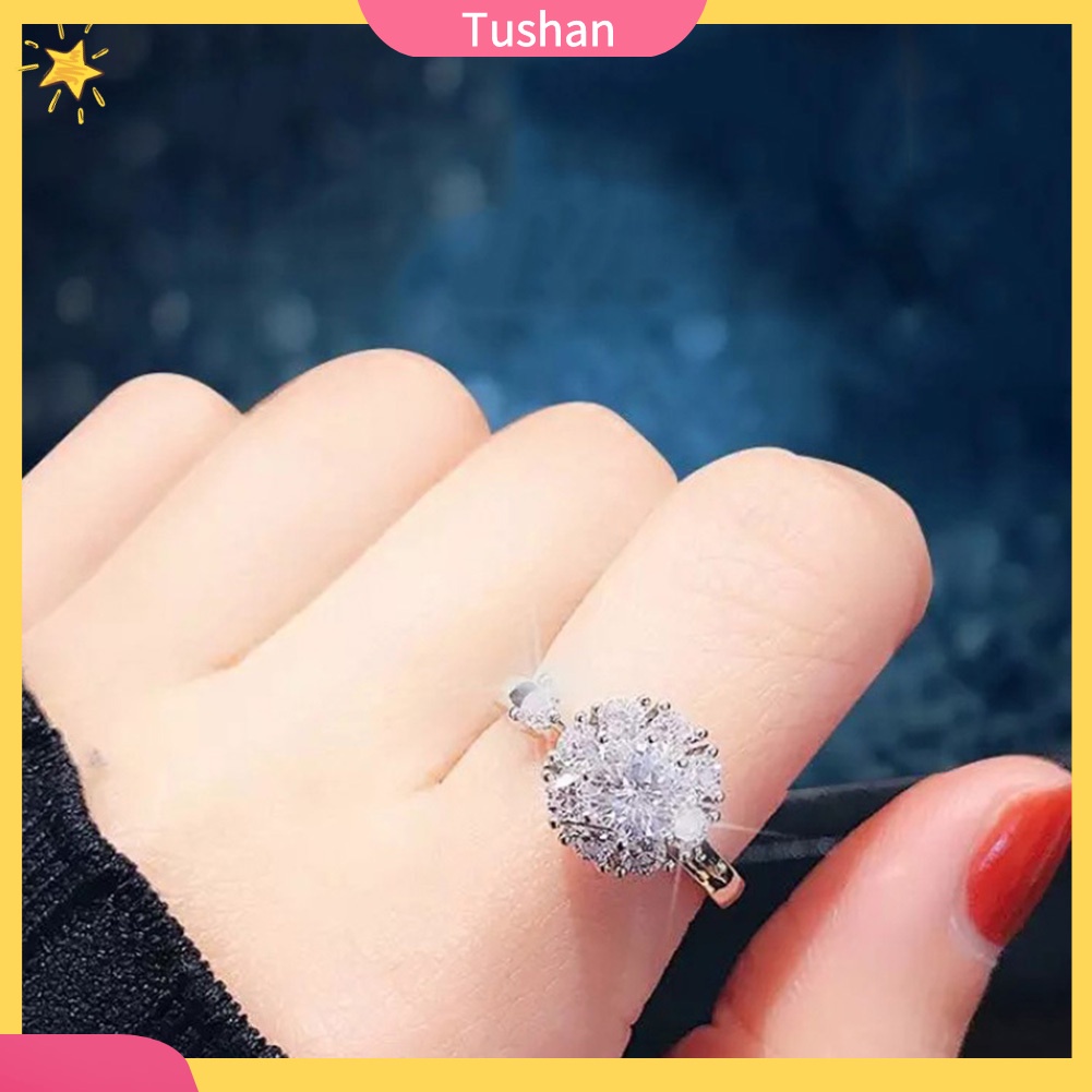 Nhẫn Mở Đính Đá Thời Trang Cho Nữ