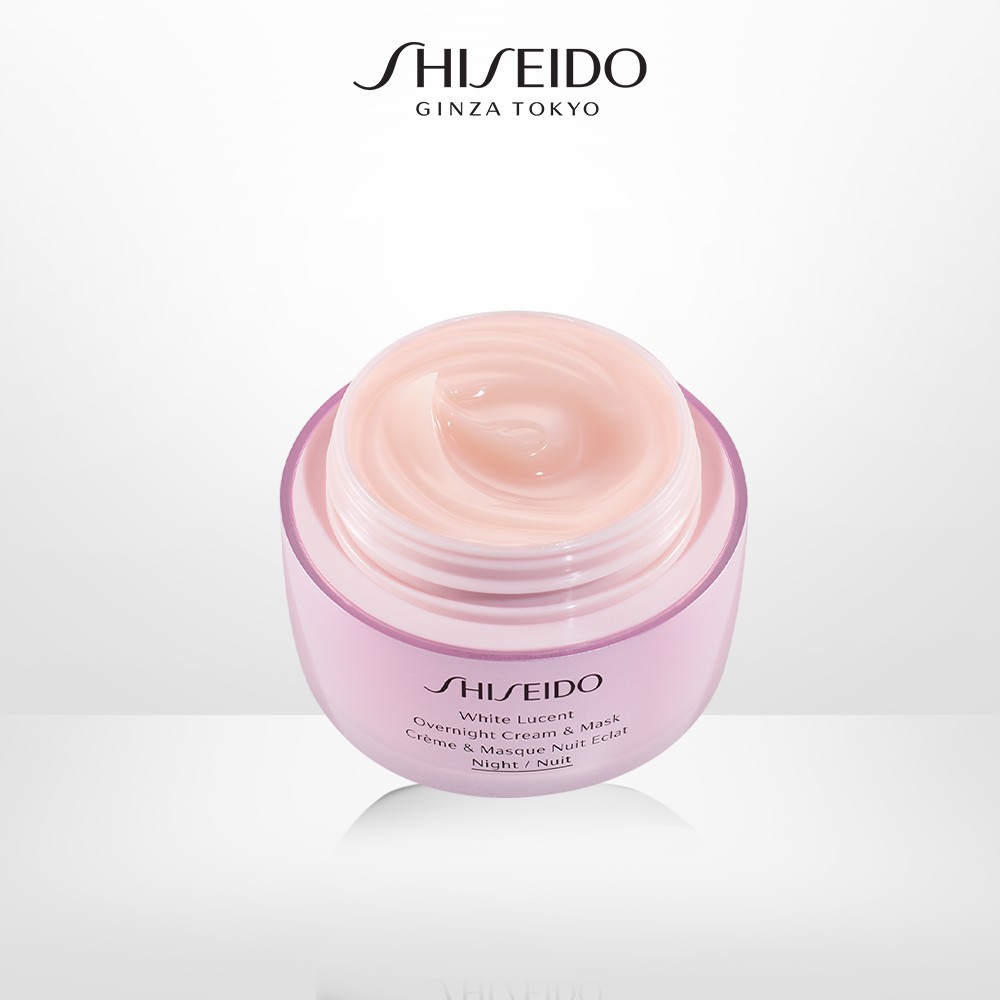 Kem dưỡng và mặt nạ ban đêm Shiseido White Lucent Overnight Cream &amp; Mask 75ml