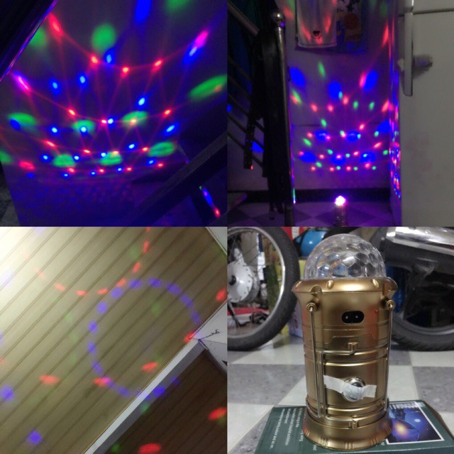 Đèn led usb vũ trường chóp theo điệu tiếng nhạc