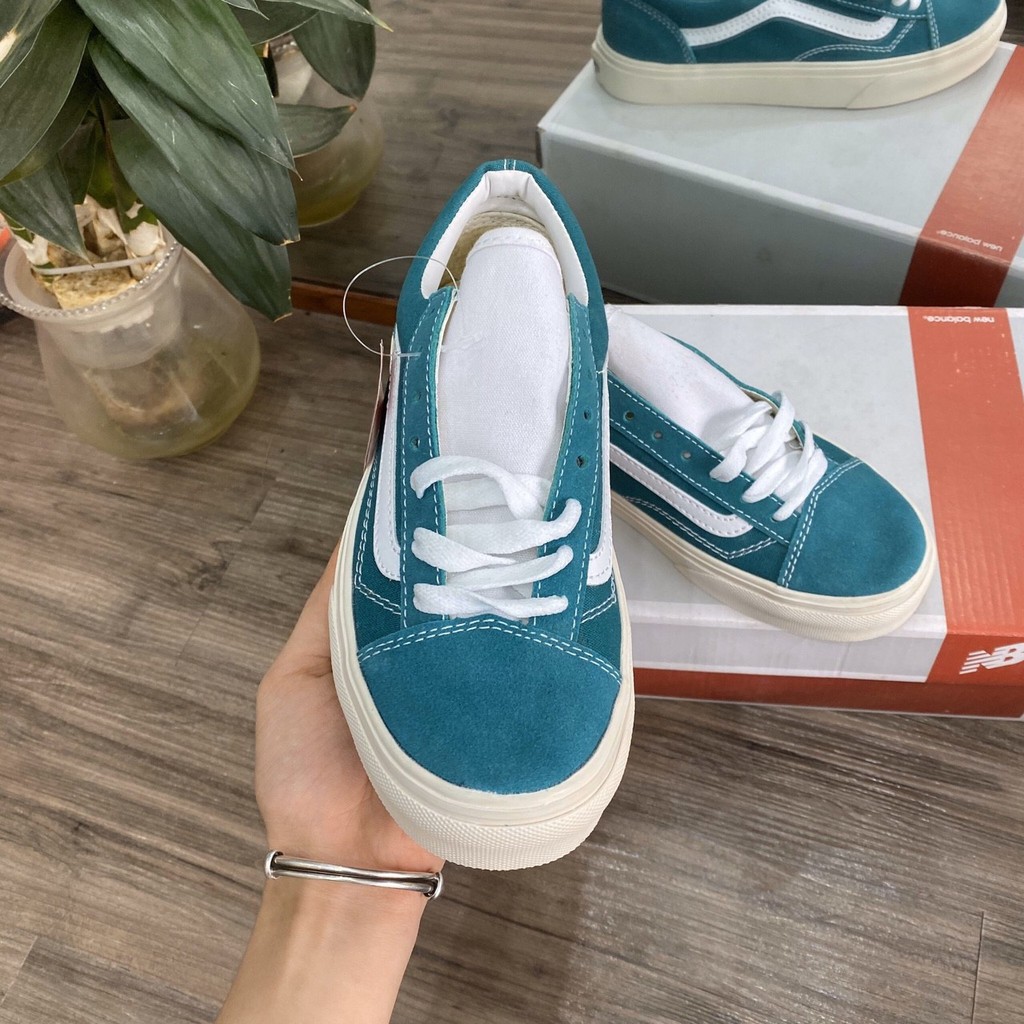 (Tặng box hãng) Giày thần thánh: Van5ss xanh cao cấp