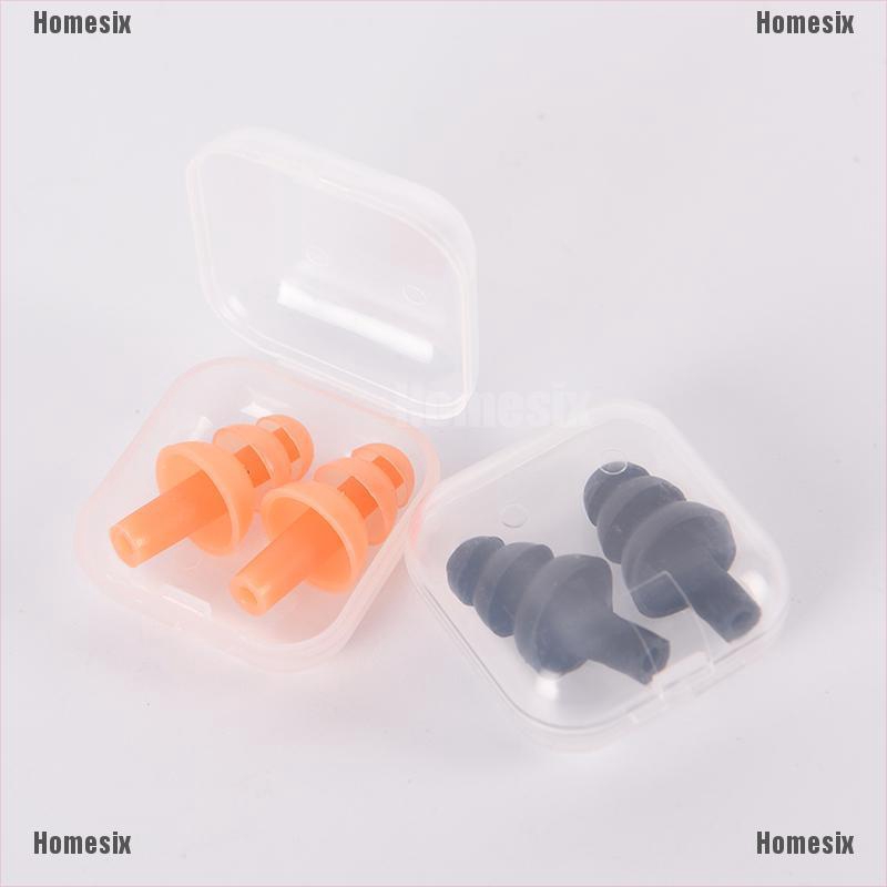 (Qhmsi) Nút Bịt Tai Bằng Silicone Chống Ồn Khi Ngủ