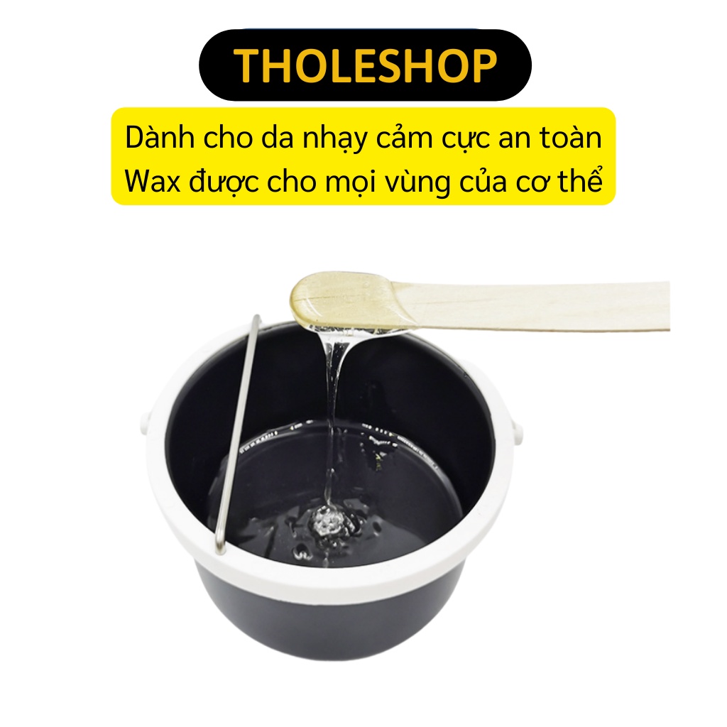 {Tặng Que Silicone} Sáp Wax Lông Trong Suốt Cao Cấp Siêu Bám Lông Thơm Mùi Hoa Nhài 1010