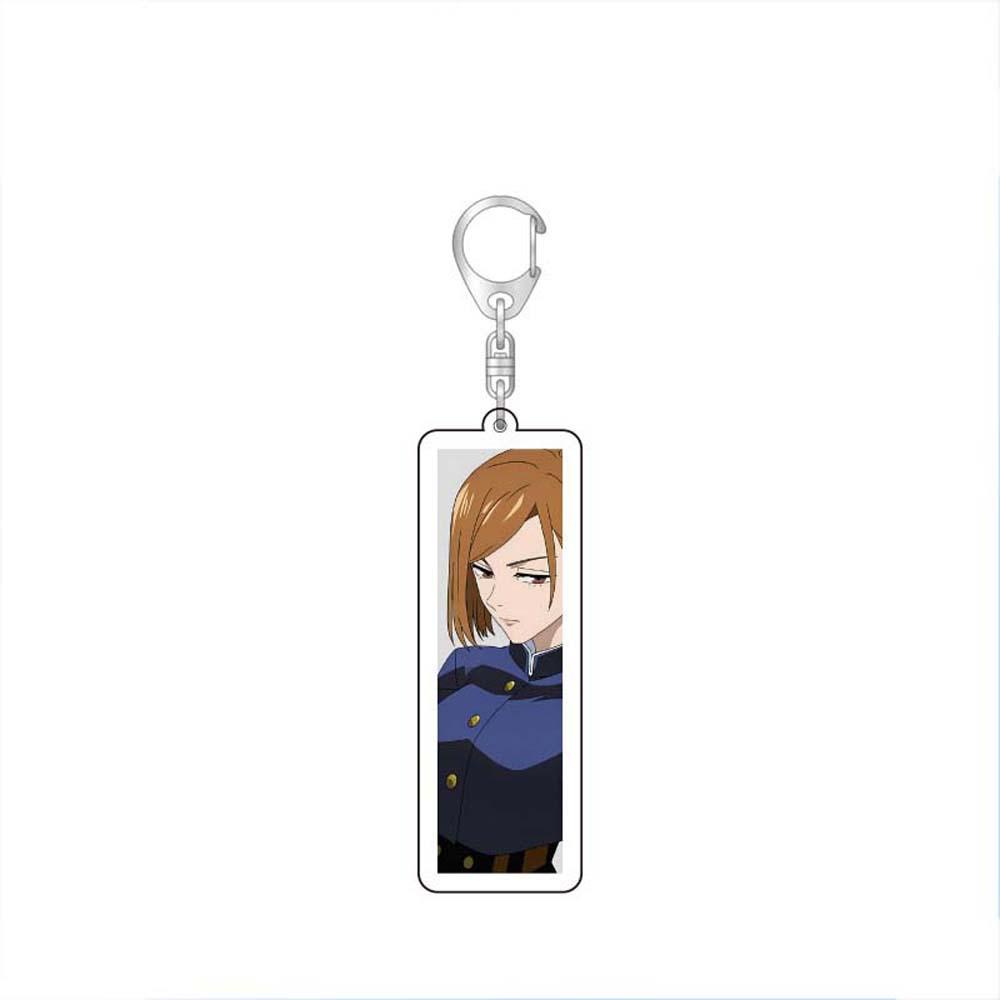 Móc Khóa In Hình Nhân Vật Anime Itadori Yuji Gojo Satoru Kugisaki Nobara Conjure Dễ Thương