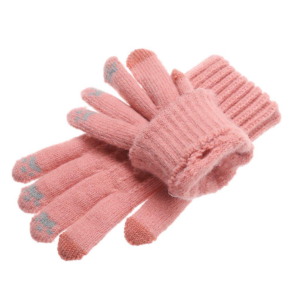 PINEVN Găng Tay Len Hở Ngón Mềm Mại Co Giãn Giữ Ấm