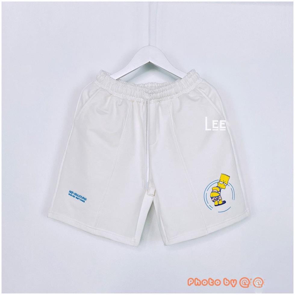 Quần Short Nam Nữ Unisex HEY YOU Look But Don't Touch - Quần Đùi Nam Nữ Sooc Thun Thể Thao | BigBuy360 - bigbuy360.vn