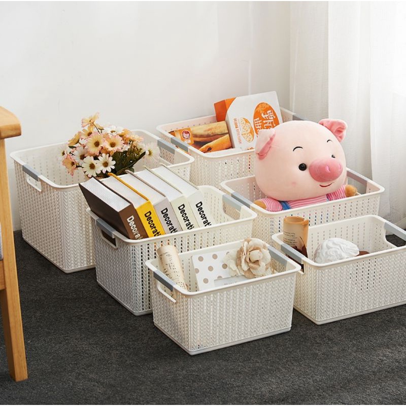 Rổ đựng đồ kiểu Hàn Quốc có tay cầm cao cấp