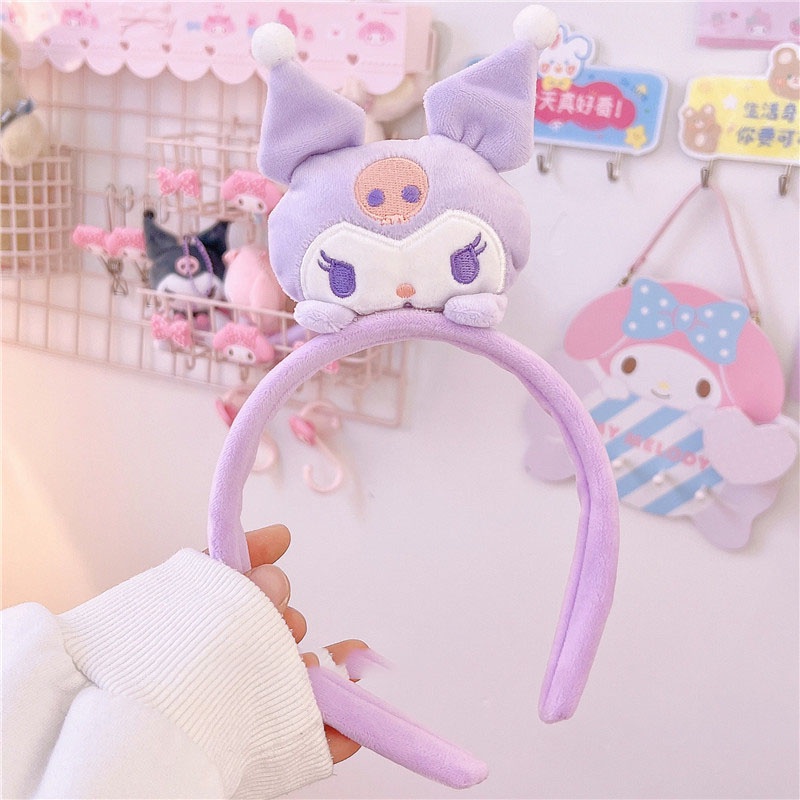 Băng Đô Hình Búp Bê Nhồi Bông Dễ Thương Cho Nữ