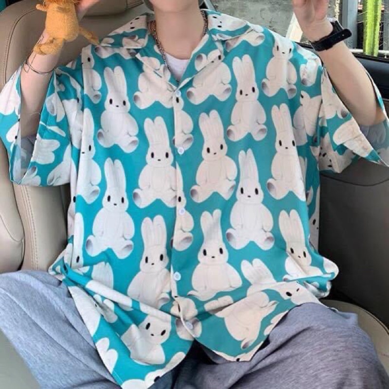 Áo Sơmi Lụa Tay Lở Unisex Hoạ Tiết Nhiều Mẫu Kèm Ảnh Thật