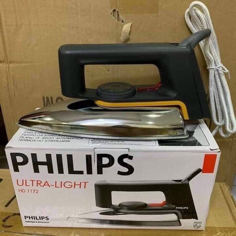 Bàn Ủi Philips HD1172 Đế Inox Bền Chắc