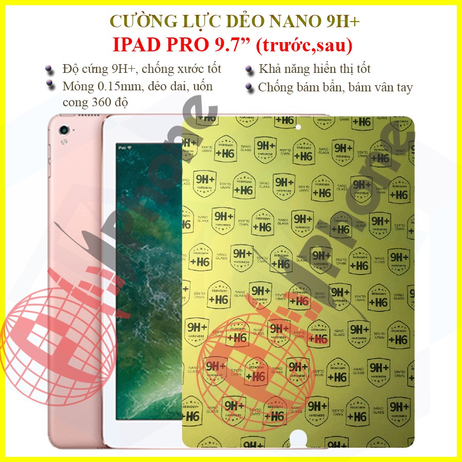 Dán cường lực dẻo nano iPad Pro 9.7 inch 2016