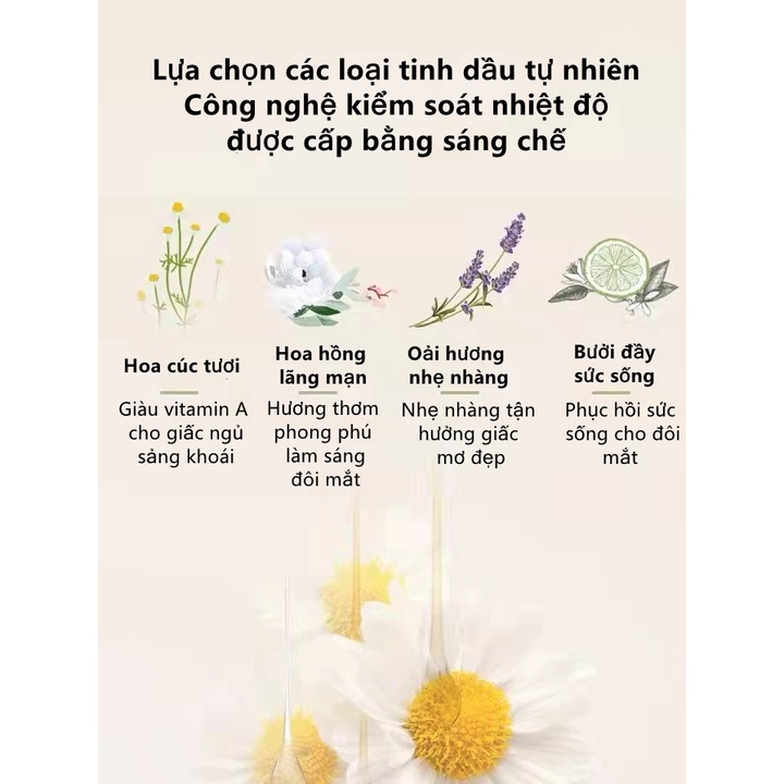 Mặt nạ mắt hơi nước giảm mệt mỏi và quầng thâm