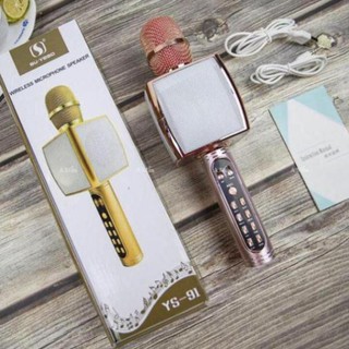 Mic karaoke bluetooth YS91 chính hãng [BH 12 tháng]