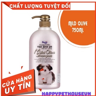 Sữa tắm Forbis Mild Olive - Sữa tắm - xả giúp lông chắc khỏe và giảm gãy rụng