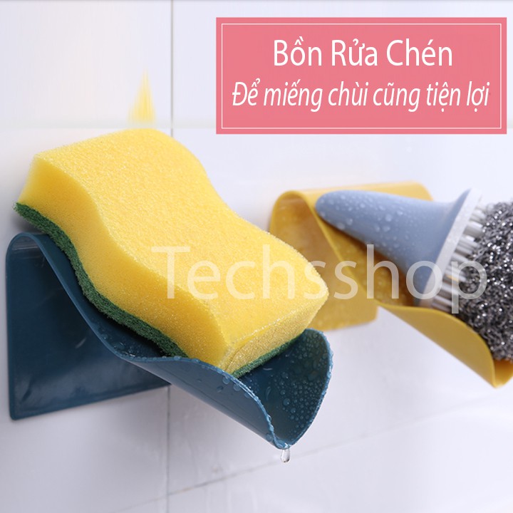 Kệ đựng xà phòng dán tường dạng lượn sóng - Kệ để đồ phòng tắm