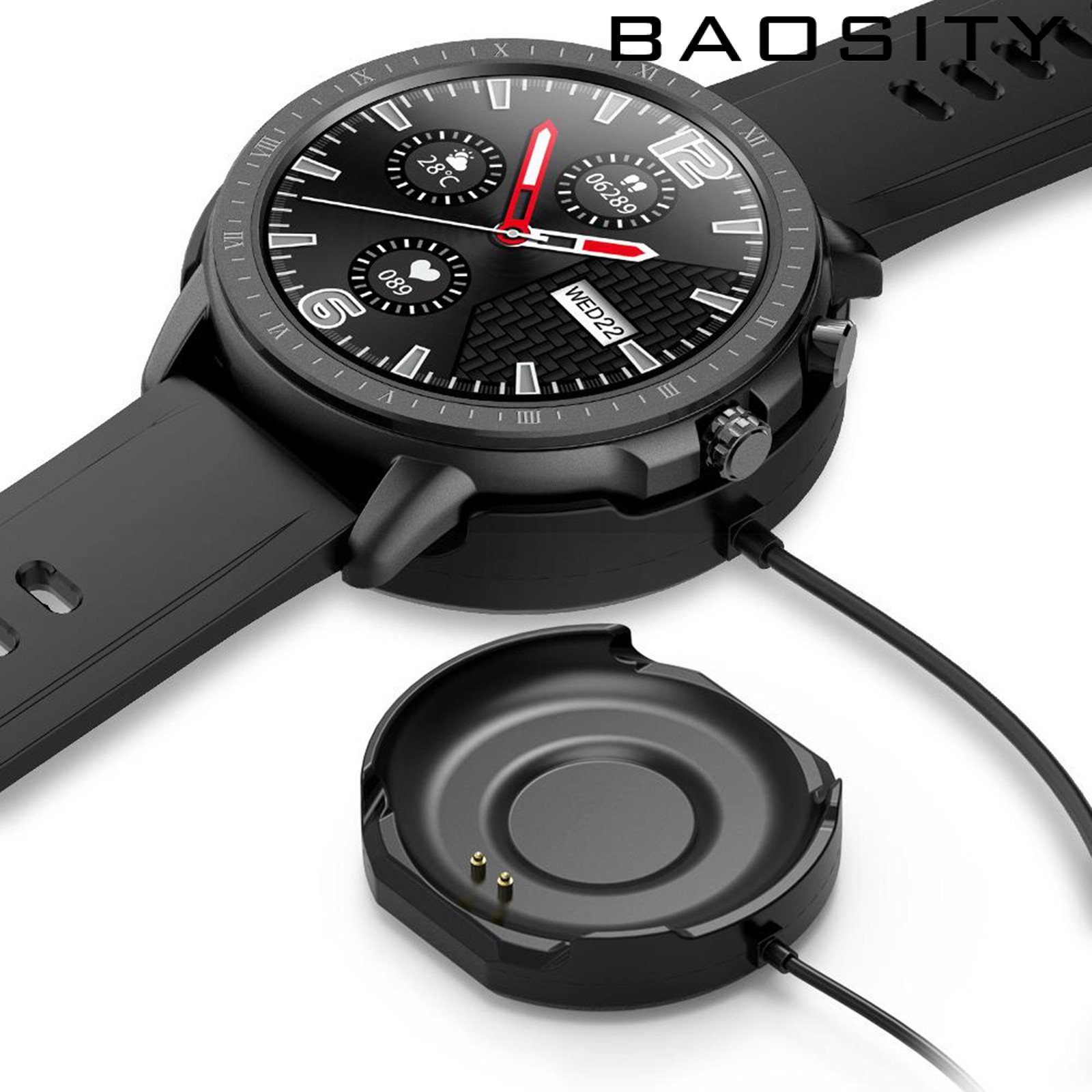 Bộ Đồng Hồ Thông Minh S02 Chống Nước Ip67 Giám Sát Nhịp Tim &amp; Huyết Áp