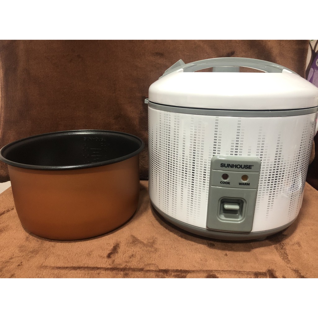 Nồi cơm điện SUNHOUSE SHD8601  1.8Lít  [ SẢN PHẨM CHÍNH HÃNG BẢO HÀNH 12 THÁNG ] | BigBuy360 - bigbuy360.vn