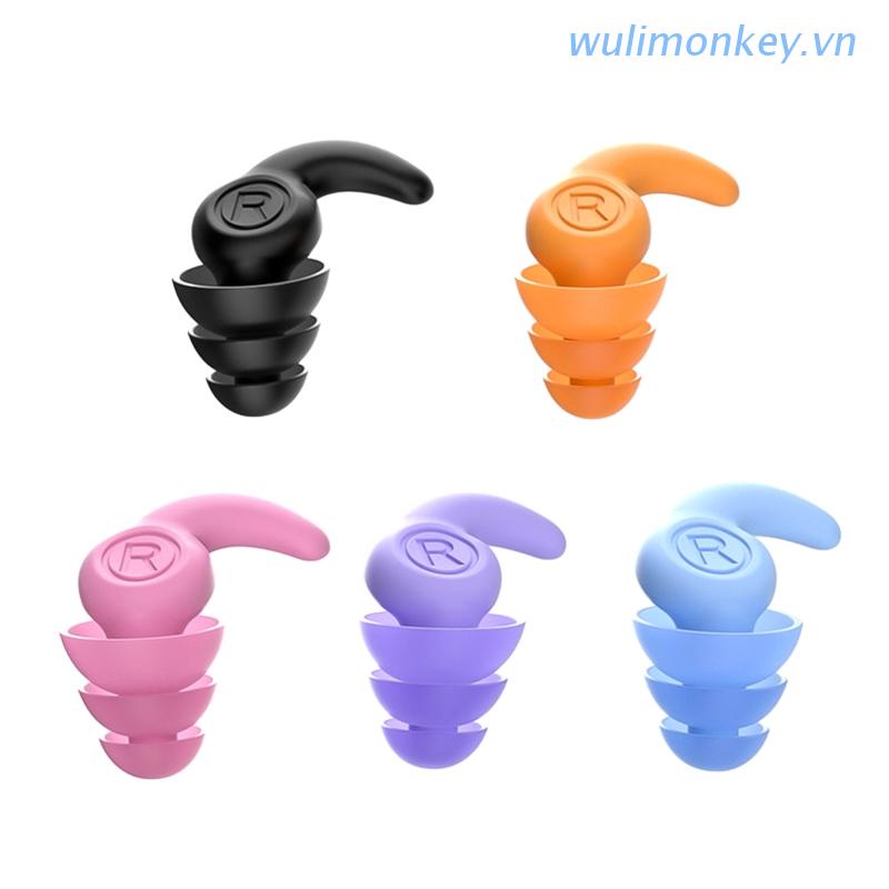Nút Bịt Tai Bằng Silicone Chống Ồn Thoải Mái Dễ Sử Dụng