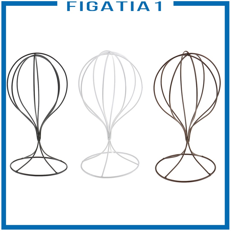 Giá Đỡ Trưng Bày Tóc Giả / Mũ Lưỡi Trai Màu Đen Phong Cách Cao Bồi figatia1 Cho Nam Và Nữ