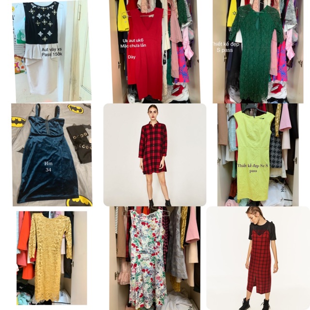 Thanh lý váy sz xs