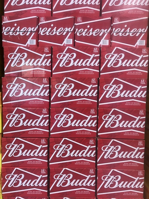 BIA BUDWEISER Lon 500ml | Bia mỹ bán chạy nhất Thế Giới