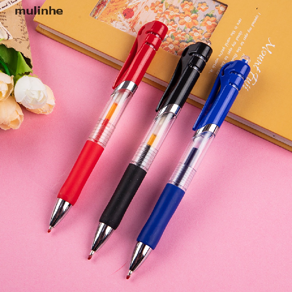 Set 1 Bút Bi + 10 Ruột / 50 Ruột Thay Thế mulinhe Chất Lượng Cao