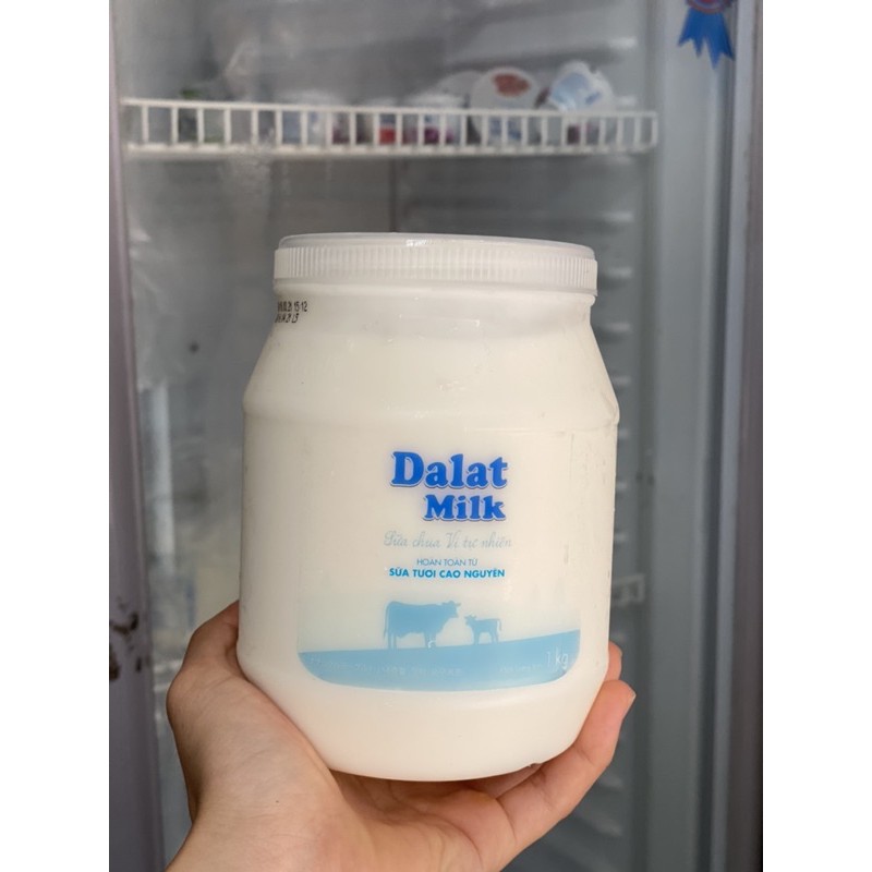 Dalatmilk sữa chua ăn không đường 1kg order trước 2 ngày nhé