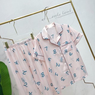 Pijama Lụa Cộc Tay Cao Cấp Y56