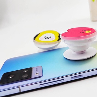 KPOP BTS BT21 Giá Đỡ Chống Lưng Cho Phụ Kiện Tai Nghe Quấn cáp sạc airpod - Awifi Case CHIMMY COOKY KOYA MANG RJ SHOOKY TATA