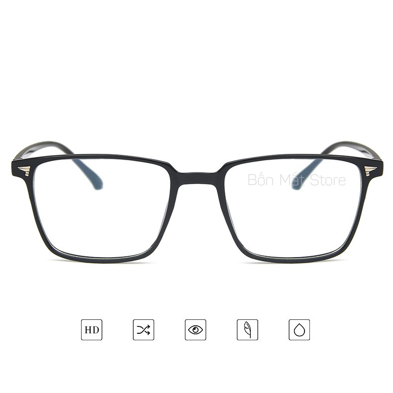 Gọng Kính Cận Nhựa Acetate Form Vuông Lớn B450 | BigBuy360 - bigbuy360.vn