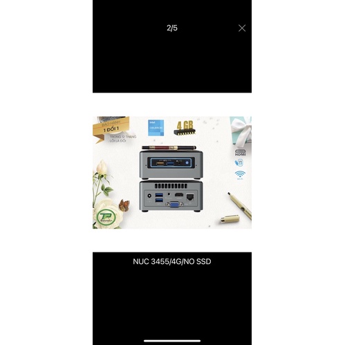 MÁY TÍNH PC MINI SIÊU NHỎ GỌN , BỀN ĐẸP ,CHẠY WIN10, wifi bluetooth