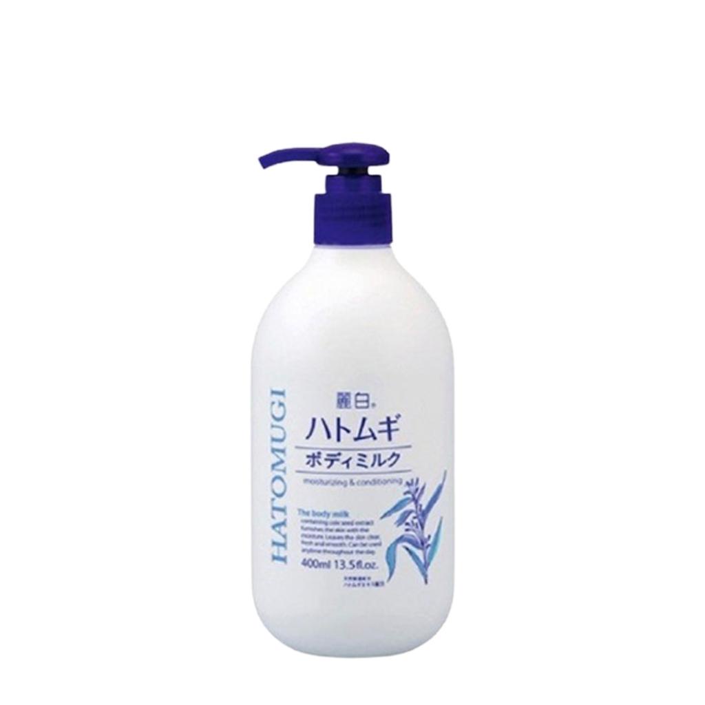 Sữa dưỡng thể ban đêm Reihaku Hatomugi The Body Milk 400ml