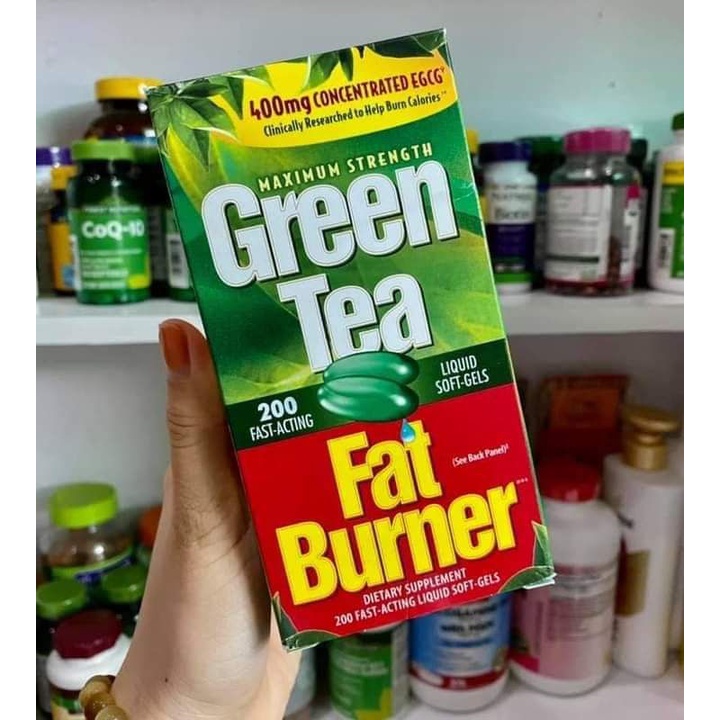 Viên uống giảm cân Green Tea Fat Burner 200 viên