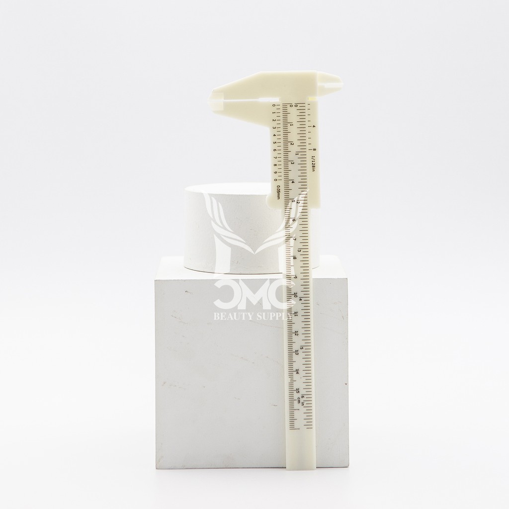 Thước kẹp nhựa CMC thước kẻ lông mày, tạo khuôn chân mày chính xác SP000247 | BigBuy360 - bigbuy360.vn
