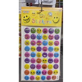 Sticker 3D hình mặt cười