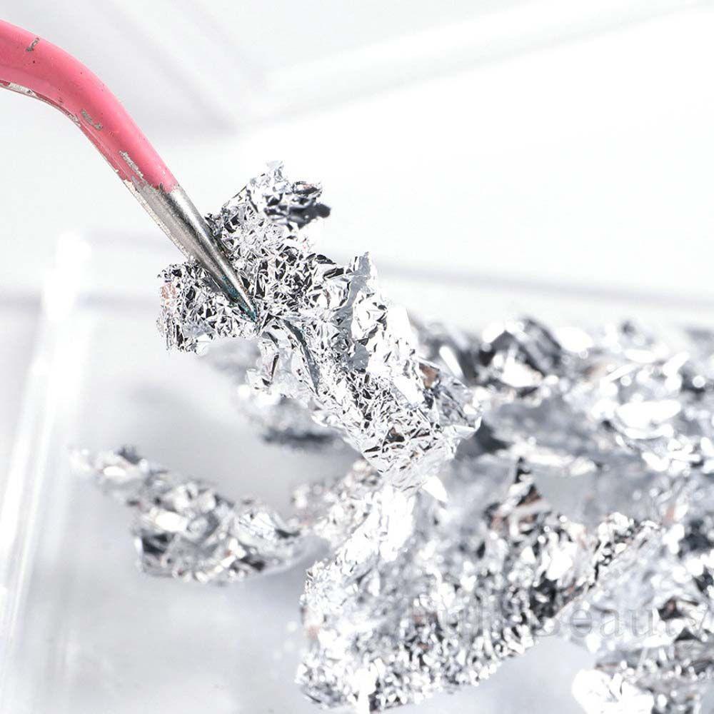 OCEANMAP Sticker Dán Móng Họa Tiết Lá Hoa Hồng 3D Nhiều Màu Sắc