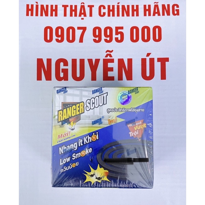 nhan muỗi thái lan ranger scout lốc 5 hộp x 10 khoanh