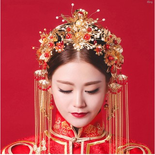 Vương miện mũ phượng cô dâu M1