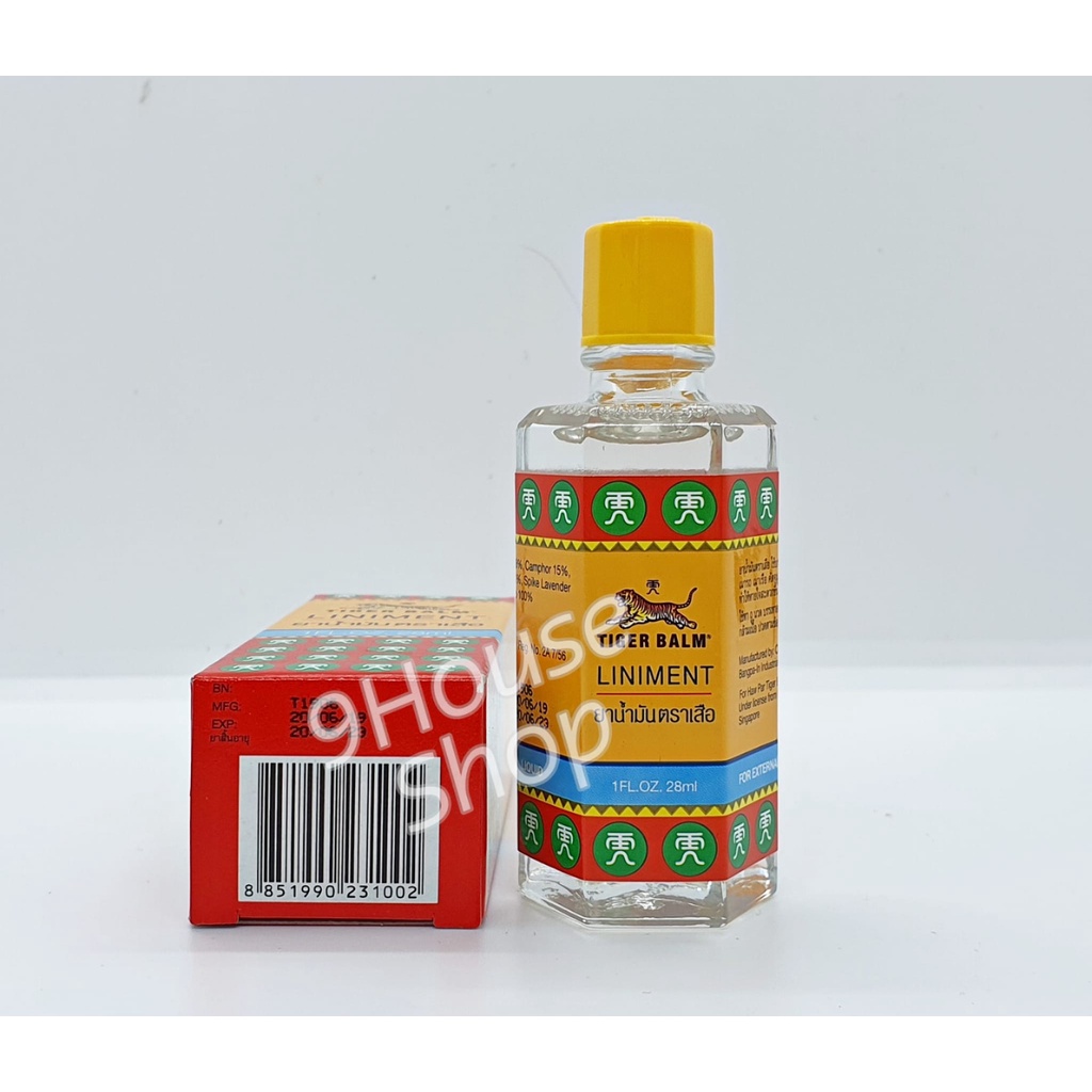 01 Chai Dầu Nóng Tiger Balm Liniment 28ml (Dầu Nước Nóng Con Hổ Đỏ)