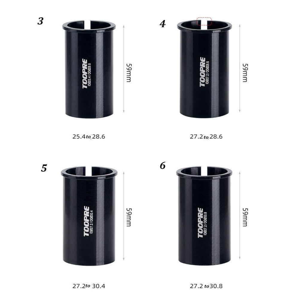 Ống Trụ Yên Xe Đạp Giảm Thanh Bằng Hợp Kim Nhôm 22.2 / 25.4 / 27.2 / 28.6 / 31.6mm